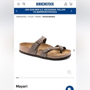 Birkenstock Mayari size 38